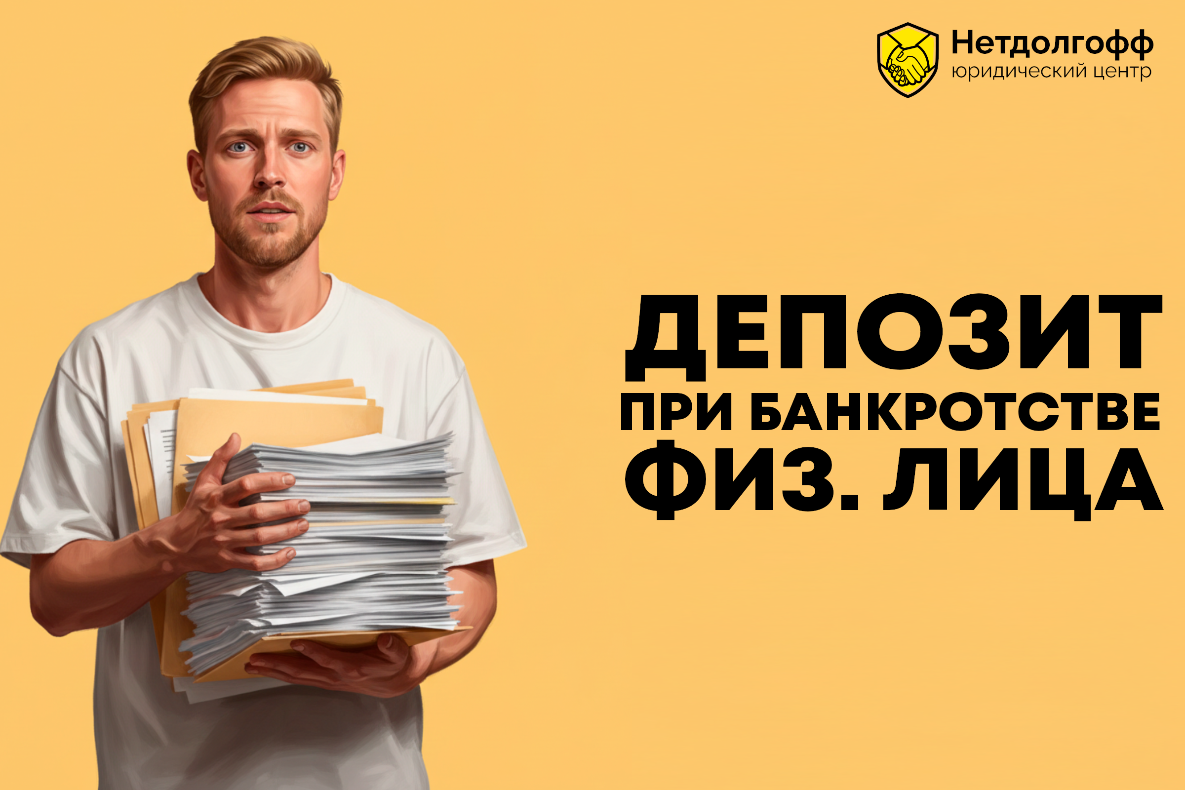 Депозит при банкротстве физического лица